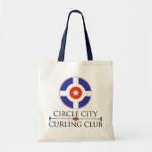 Circle City Curling - Canvas tas (Voorkant)