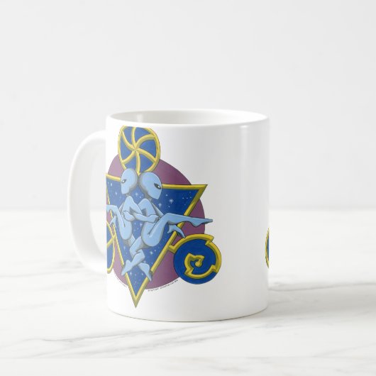 Circle Dansaliens Koffiemok (Voorkant links)