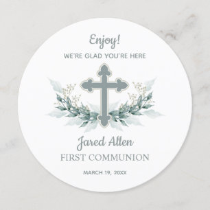 CIRCLE Dinner Bord Dank u wel! Kaart