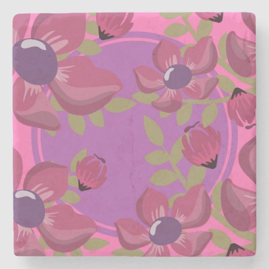 Circle Dot Florah Onderzetter (Voorkant)