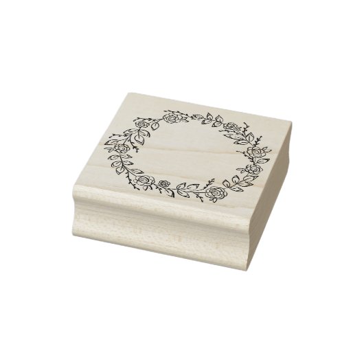 Circle Flower Journal Rubberstempel (Stempel)