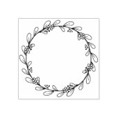 Circle Flower, Tijdschrift Lijst Rubberstempel (Afrduk)