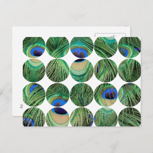 Circle Foto Briefkaart (Voorkant / Achterkant)