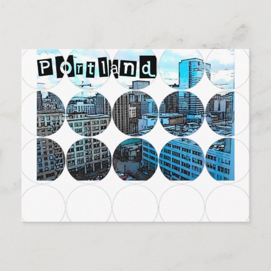 Circle Foto Briefkaart (Voorkant)