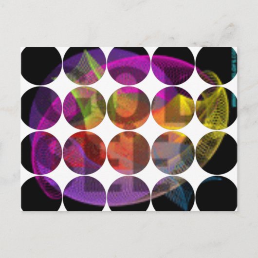 Circle Foto Briefkaart (Voorkant)