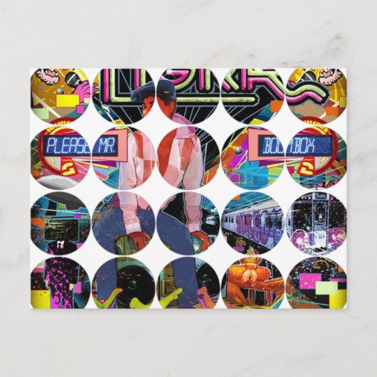 Circle Foto Briefkaart (Voorkant)