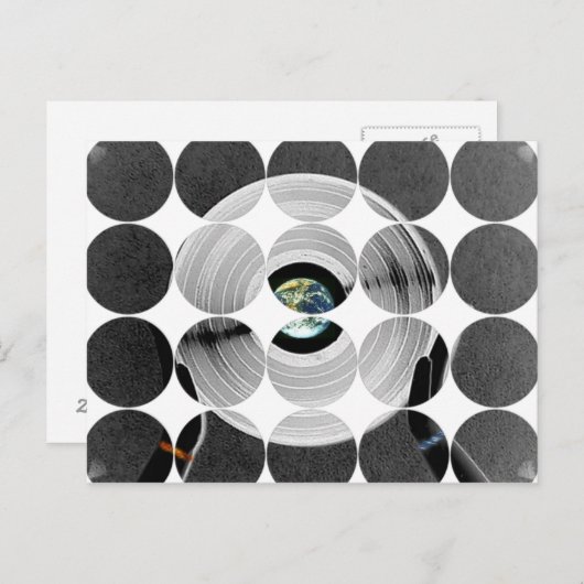 Circle Foto Briefkaart (Voorkant / Achterkant)