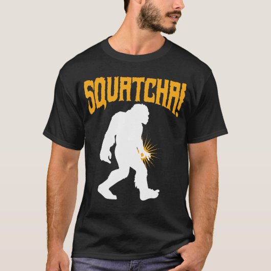 Circle Game Meme Sasquatch Game Gotcha Ok Hand tek T-shirt (Voorkant)