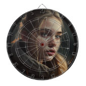 Circle girl dartbord (Voorkant)