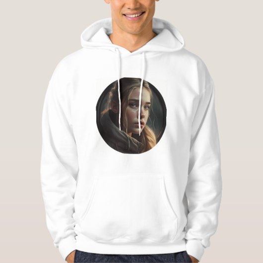 Circle girl hoodie (Voorkant)