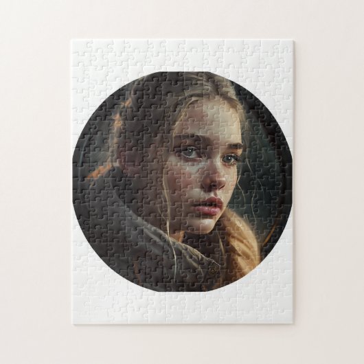Circle girl legpuzzel (Verticaal)