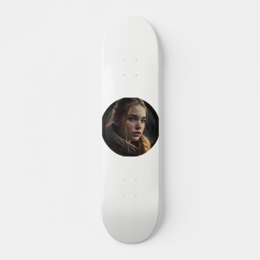 Circle girl persoonlijk skateboard (Voorkant)