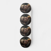 Circle girl persoonlijk skateboard (Voorkant)