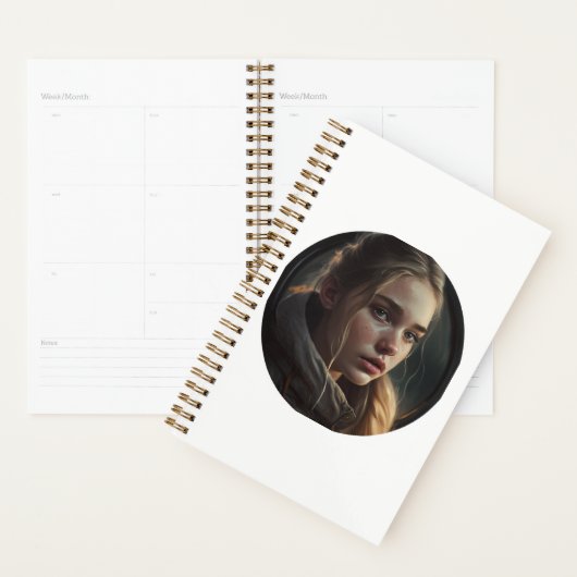 Circle girl planner (Display)