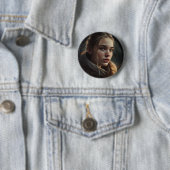 Circle girl ronde button 5,7 cm (In situ)