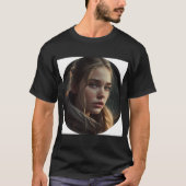 Circle girl t-shirt (Voorkant)