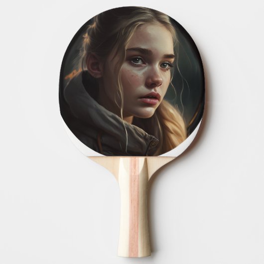 Circle girl tafeltennisbatje (Voorkant)