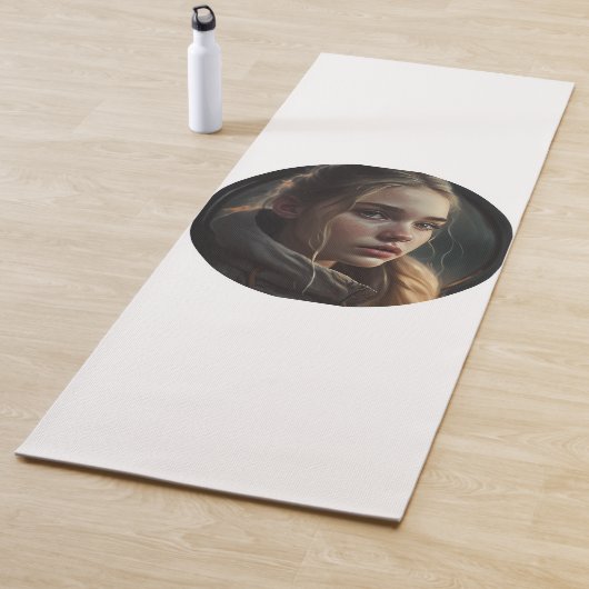 Circle girl yogamat (In situ)