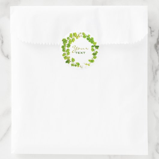 Circle grapevine sticker (Tas)