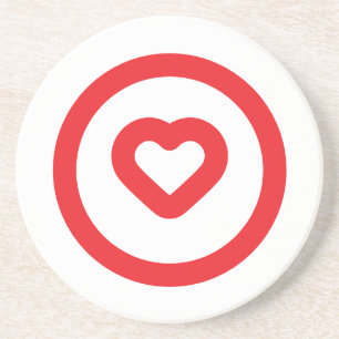 Circle Heart Onderzetter