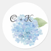 Circle Hydrangea Sticker (Voorkant)