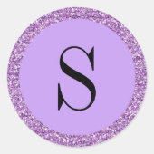 Circle Initiaal Sticker (Voorkant)