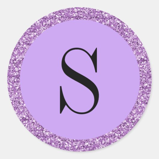 Circle Initiaal Sticker (Voorkant)