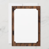 Circle Inverse 40-wattensurrogaat Birthday Invite Kaart (Achterkant)