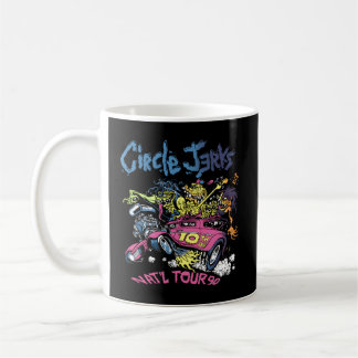 Circle Jerks 91 Tour Illustratie Koffiemok