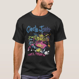 Circle Jerks 91 Tour Illustratie T-shirt