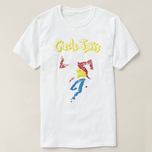 Circle Jerks -  Tour Shirt Design Premium  (Design voorkant)