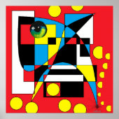 Circle Jerks zijn Go Ken Gage Abstract Poster (Voorkant)