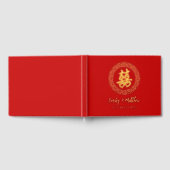 Circle lijst Chinese bruiloft thee ceremonie Gastenboek (Volledig)