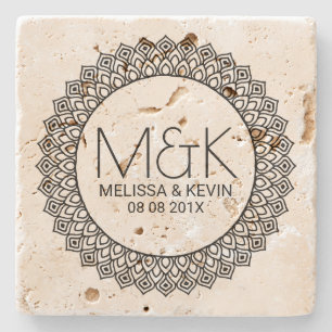 Circle Lijst Weddenwettekst Sjabloon Stenen Onderzetter