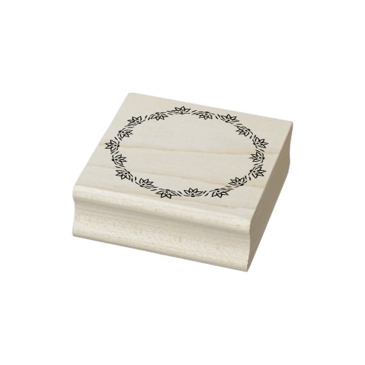 Circle Lotus Journal Rubberstempel (Stempel)