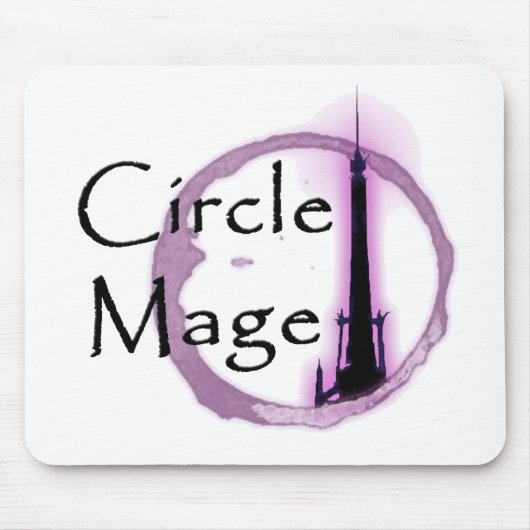 Circle Mage mousepad Muismat (Voorkant)