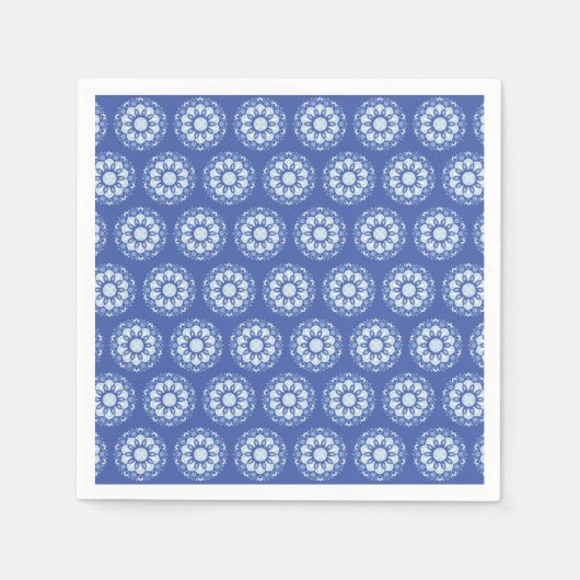 Circle Mandala Pattern Servet (Voorkant)