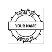 Circle Modern Boek Bord Stempel (Afrduk)