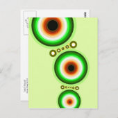 Circle Motif #124 Briefkaart (Voorkant / Achterkant)