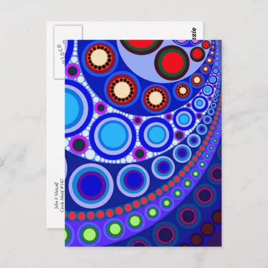 Circle Motif #147 Briefkaart (Voorkant / Achterkant)