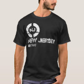 Circle New jersey est T-shirt (Voorkant)