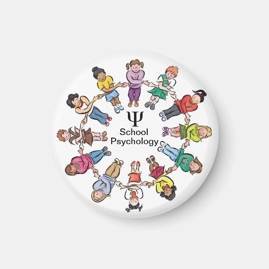 Circle of Children School Psychologie Magnet (Voorkant)