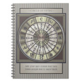 Circle of Fifths Musicians Journal Notitieboek (Voorkant)