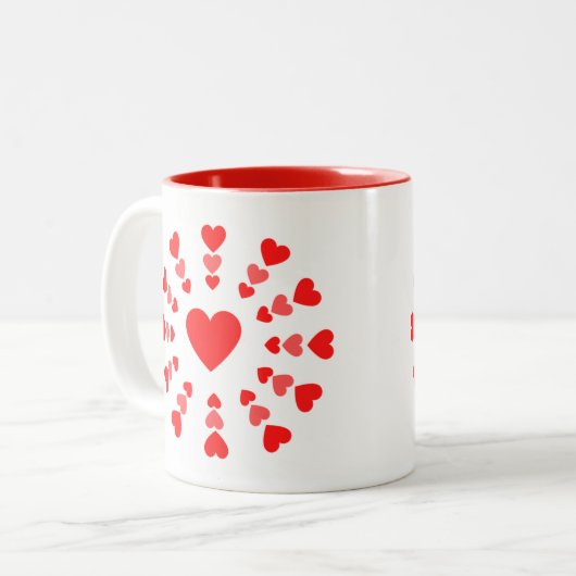 Circle of Hearts Mok (Voorkant links)