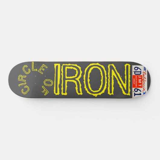 CIRCLE OF IRON JMT USA Skateboard (Horizontaal)