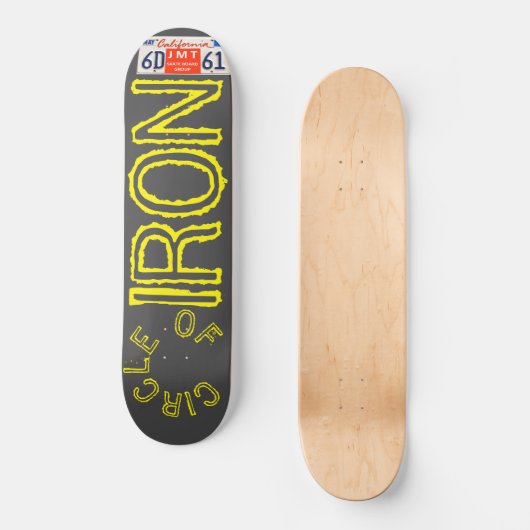 CIRCLE OF IRON JMT USA Skateboard (Voorkant)