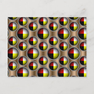Circle of Life patroon Briefkaart