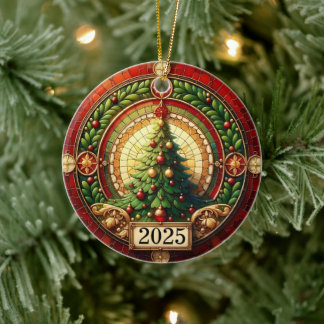 Circle of Light – Christmas Tree Blessing 2025” Keramisch Ornament
