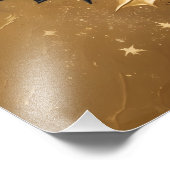 Circle of Light – Golden Winter Wreath Poster (Hoek)