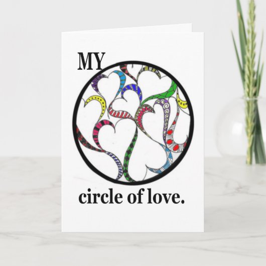 CIRCLE OF LOVE KAART (Voorkant)